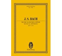 L'offrande musicale: BWV 1079. chamber orchestra. Partition d'étude.