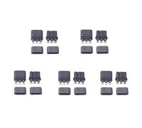 LOFLRCFE 10 pezzi DC500V MR30 nichelato maschio femmina connettore nero a 3 pin con guaina di copertura for accessori for droni RC UAV FPV(5pair)