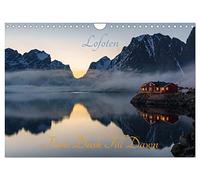Lofoten - From Dusk Till Dawn (Wandkalender 2026 DIN A4 quer), CALVENDO Monatskalender: Eine Woche in dem unbeschreiblichen, arktischen Licht.
