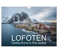 Lofoten Reflections in the water (Wall Calendar 2027 DIN A4 landscape), CALVENDO