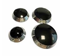 LOFRA 4 BRUCIATORI E 4 COPERCHI PER CUCINA A GAS SMALTATI LUCIDI SET COMPOSTO