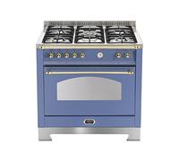 LOFRA Cucina 90 x 60, Linea Dolce Vita, 5 Fuochi a Gas + 1 Forno, Lavanda - RLVG96MFT/CI