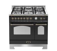 LOFRA DOLCEVITA RNMD96MFTE/CI CUCINA 90CM NERA/BRONZO DOPPIO FORNO CE.A