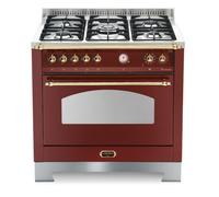 LOFRA DOLCEVITA RRG96MFT/CI CUCINA 90CM ROSSO BURGUNDY/OTTONE 60060039 CE.A