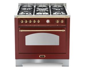 LOFRA DOLCEVITA RRG96MFT/CI CUCINA 90CM ROSSO BURGUNDY/OTTONE 60060039 CE.A
