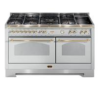 LOFRA DOLCEVITA RSD156MFT+MFT/AEOV CUCINA 150X60CM ACCIAIO 7 FUOCHI FORNO ELETT