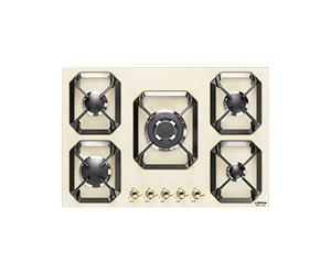 Lofra HRBI7A0, Piano cottura a gas DolceVita 75, Beige