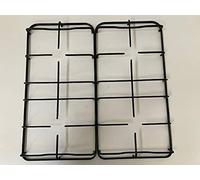 Lofra - Kit 2 griglie in ferro smaltato nero lucido 505 x 258 mm. altezza 43 mm.