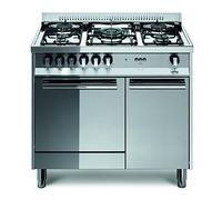 Lofra M95E/C 90X50 Cucina Con Piano In Acciaio Lucidato A Specchio - 5 Fuochi A