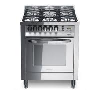 Lofra - Cucina Elettrica PBP76MFT /C 5 Fuochi a Gas con Forno Elettrico Multifunzione Classe A Dimensioni 70 cm Colore Bianco - SPEDIZIONE GRATUITA