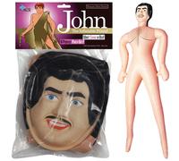 Loftus Blow Up Gonfiabile John Vita Size Bachelorette Party Prop Doll BT-0165