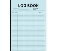 LOG BOOK: Blank Multipurpose | Track Daily Activity, Time | Debit and Credit Bookkeeping | Employee Time Log | Maintenance Log | Inventory and ... Orders | 8.27x 11.69 | 100 Pages "Aqua Green"