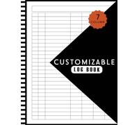 Log Book: Large Multipurpose with 7 Columns to Track Daily Activity | Time | Inventory and Equipment | Income and Expenses | Mileage | Orders | ... Data Management | 8.5x11 Inch | 120 Pages