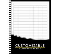 Log Book: Large Multipurpose with 7 Columns to Track Daily Activity | Time | Inventory and Equipment | Income and Expenses | Mileage | Orders | ... Data Management | 8.5x11 Inch | 120 Pages