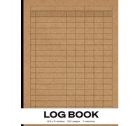 Log Book: The Ultimate All-Purpose 7 Column Record Book: Minimalist Design for Maximum Productivity
