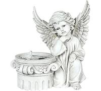 Log-l Agel Garde Statue Plater Pot-prayig Cherubini Sculture con Draiage Hole Vasi Decorativi Cotaiers per Succulets Fai da Te Plats Idoor Outdoor Garde Patio, A Right