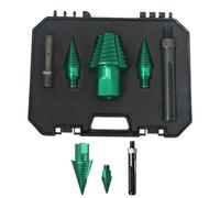 Log Splitter, Drill Bit Cone, Heavy Duty Screw Design with Removable Driver Head, Tree Stump Remover for Home Repair, Crafting, Camping, Outdoor, Farm Work, 7.87x5.91x1.77 inches