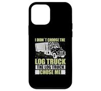 Log Truck Chose Me Log Truck Driver Accessories Driving Custodia per iPhone 12 mini