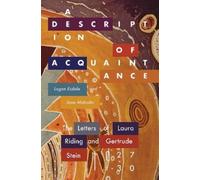 Logan Esdale A Description of Acquaintance (Tascabile)