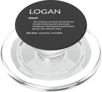 Logan Is The Best Funny Name Definition Logan PopSockets PopGrip per MagSafe