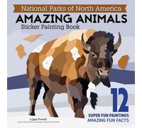 Logan Powell National Parks of North America Amazing Animals Sticker (Tascabile)