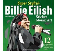 Logan Powell Super Stylish Billie Eilish Sticker Mosaic Art (Tascabile)