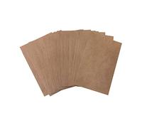 Logbuch-Verlag 100 mini sacchetti piatti in carta color marrone 8,5 x 13,2 cm per confezionare riempire confezione regalo piccoli oggetti negozio bomboniera té biscotti gioielli