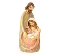 Logbuch-Verlag Presepe moderna Sacra Famiglia Maria Giuseppe Gesù Natale 17 cm