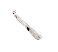 Logei® Calzascarpe in acciaio inox, foratura + gancio 30cm x 3,8cm