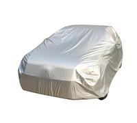 logei® Garage Telo copriauto Auto Copertura comprende Speciale Copertura Impermeabile taffettà Impermeabile Anti UV, Argento (S:406 * 165 * 120cm)