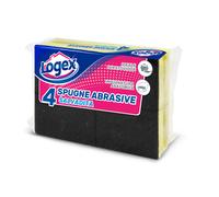 LOGEX PROFESSIONAL - A4LX-0782 - Spugnabella - con impugnatura salvaunghie - giallo-verde - Logex Professional - conf. 4 pezzi - 45032 - Conf. da 1 Pz. - A4LX-0782
