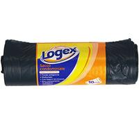 Logex - Sacco Condominiale, Maxi Formato 120Lt - 10 Pezzi - [confezione da 6]