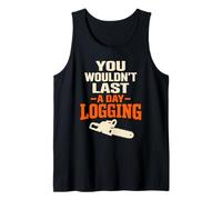 Logger Humor Logging Identity Logger Sono Un Regalo Diverso Canotta