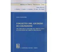 L' oggetto del giudizio di cognizione tra crisi delle categorie del diritto civile ed evoluzioni del diritto processuale