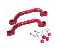 Loggyland Maniglie Impugnatura per Sistemi di Gioco Playset Set con 2 Pezzi Rosso