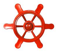 Loggyland Volante pirata per torre da gioco, torre da arrampicata, nave da gioco nel parco giochi in giardino per bambini (rosso)