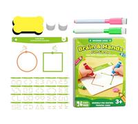 Logic Cards, Brain Training Toy, 7,68 x 5,39 pollici Cards with Tracking, Hand Coordination Tool ol, Left Right Mind Development Style, Educational Supply for Kids and Students