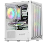 Logic Atos Argb Pc Tower Case Bianco