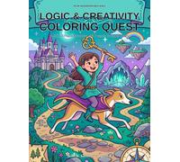 Logic & Creativity Coloring Quest: A Story-Driven Adventure with Puzzles & Secret Codes