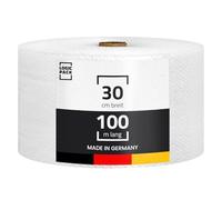 LOGIC PACK Pluriball per Imballaggio e Spedizioni - 100 m x 30 cm - Rotolo di carta bolla perforata per Protezione, Imbottitura, Confezionamento Oggetti, Trasporto