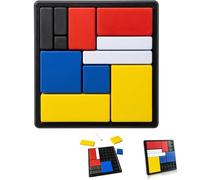 Logic Puzzle Brain Teaser Game per bambini e adulti, 88 sfide con 4 livelli di difficoltà, gioco di logica portatile per l'allenamento del cervello per viaggi, apprendimento e pensiero divertente