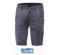 LOGICA BERMUDA DA LAVORO SKIPPER MULTITASCHE IN COTONPOLO STRETCH