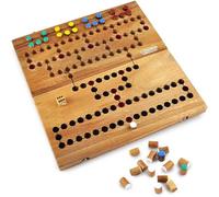 Logica Giochi Art. Barricata - Giochi da Tavolo in Legno - Gioco di Strategia per 2/4 Giocatori - Gioco per Famiglie