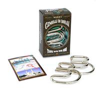 Logica Giochi art. Gemelli di Dubai M - Rompicapo in Metallo - Difficoltà 4/6 Estremo - Serie Viaggiatori da Collezione