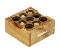 Logica Giochi art. La Prospettiva - Rompicapo in Legno - Difficoltà 3/6 Difficile - Serie Leonardo da Vinci