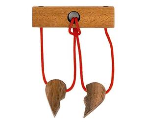 Logica Giochi Arte. Prova d'amore - Puzzle logico 3D - Difficoltà 4/6 Extreme - Puzzle in legno