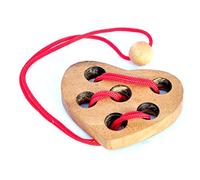 Logica Giochi Arte. Storia d'amore - Puzzle in legno pregiato, difficoltà 3/6 difficile, collezione Leonardo da Vinci