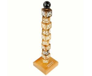 LOGICA GIOCHI Arte. Torre Matematica - Puzzle Matematico - Difficoltà 5/6 Incredibile - Euclide Collection