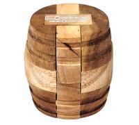 Logica Giochi - Barile - Rompicapo 3D in Legno ad Incastro - Difficoltà 4/6 Estremo - Collezione Leonardo