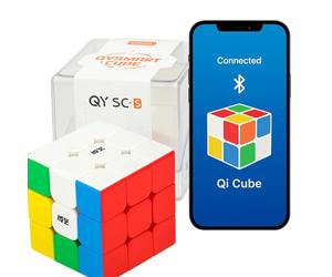 Logica Giochi - Cubo Magico 3 x 3 Smart - Speed Cubing - Cubo Lettronico Coaching AI - Cubo Magnetico - Da Competizione